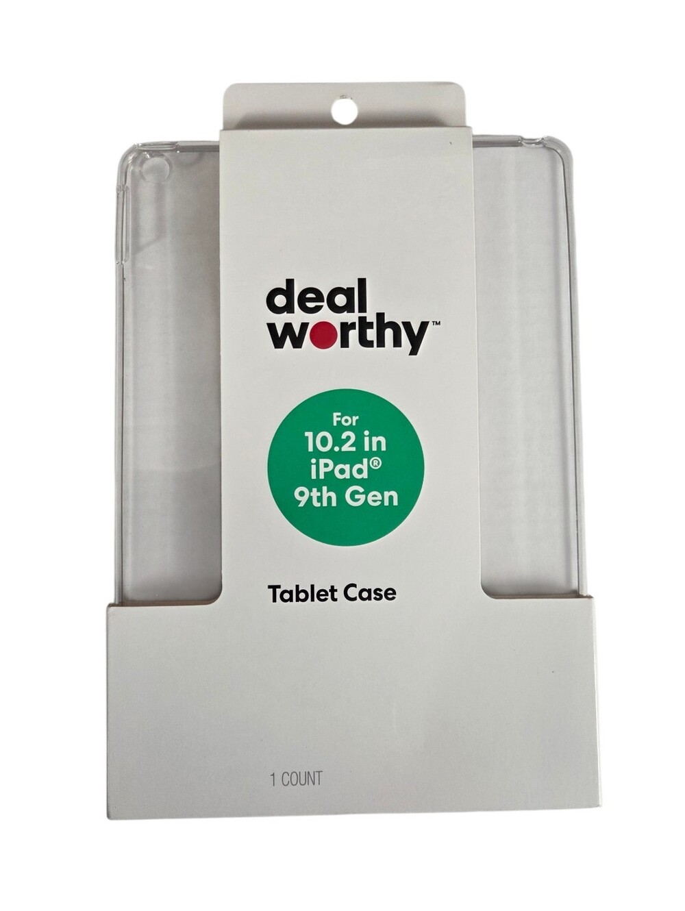 🔥4/$20 Deal Worthy iPad Tablet Case NEW -Clear -For 10.2 Inch iPad 9th Gen